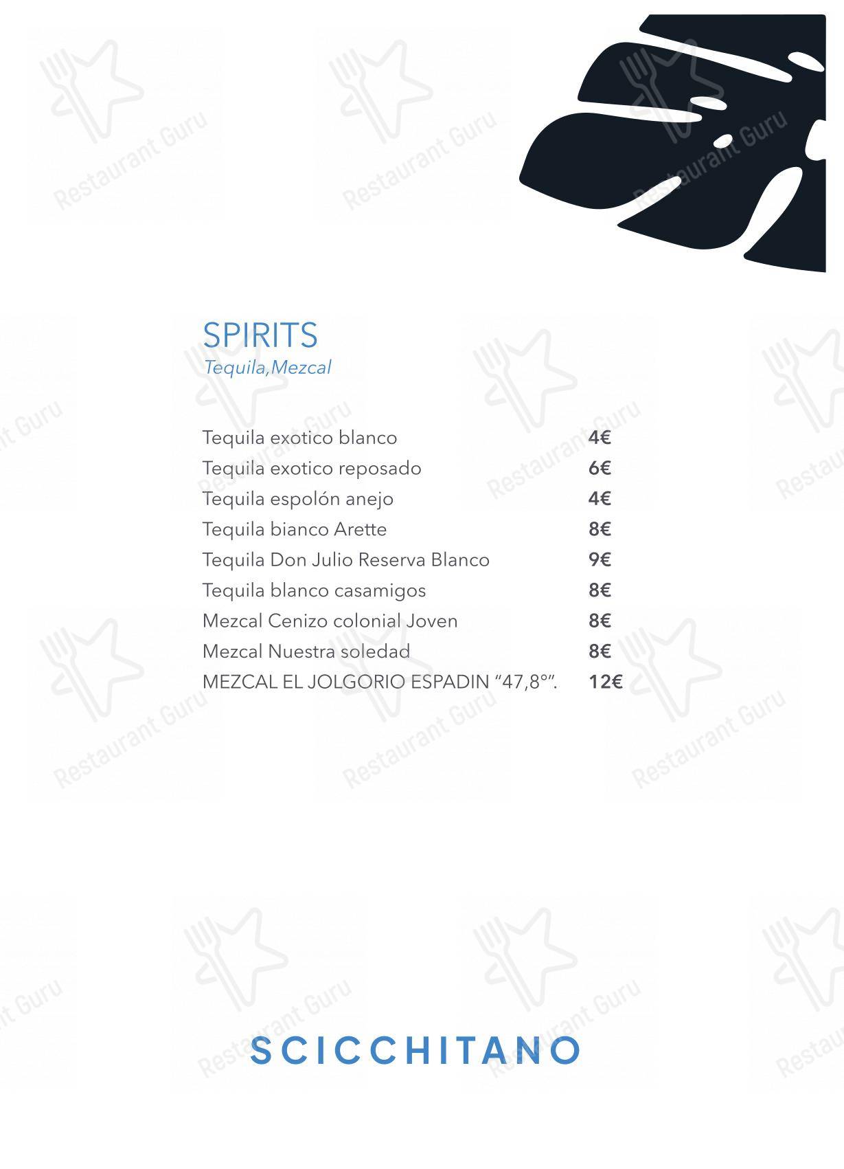 菜单 per Scicchitano Ristorante Napoli in Napoli