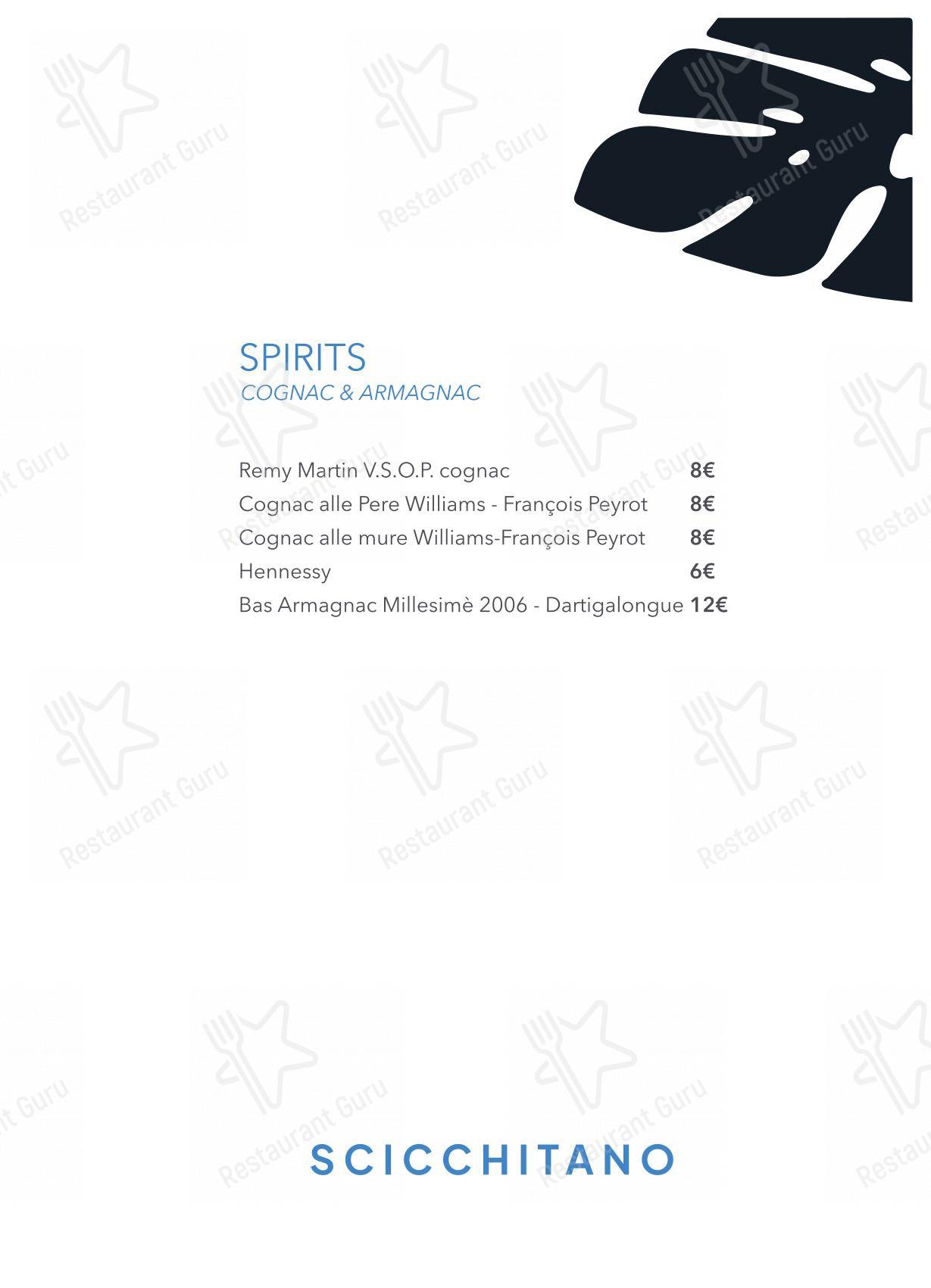 菜单 per Scicchitano Ristorante Napoli in Napoli