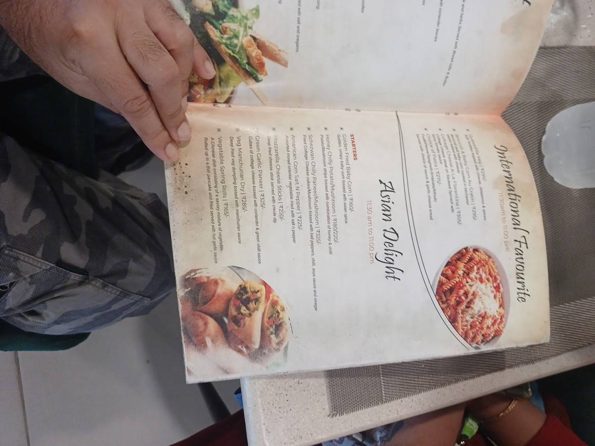 Shabri Rasoi menu