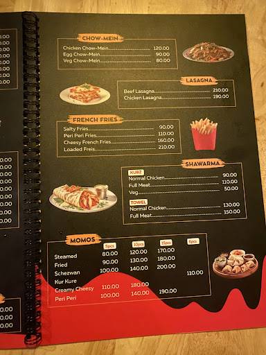 Detox Shawarbica menu