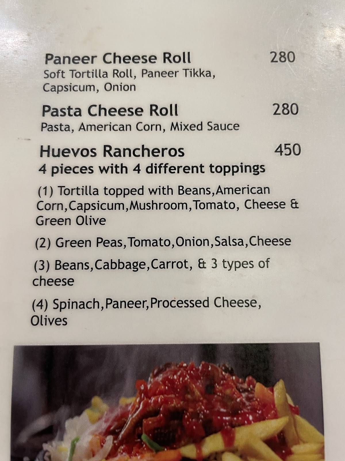 Shiv Sagar Veg Restaurant menu