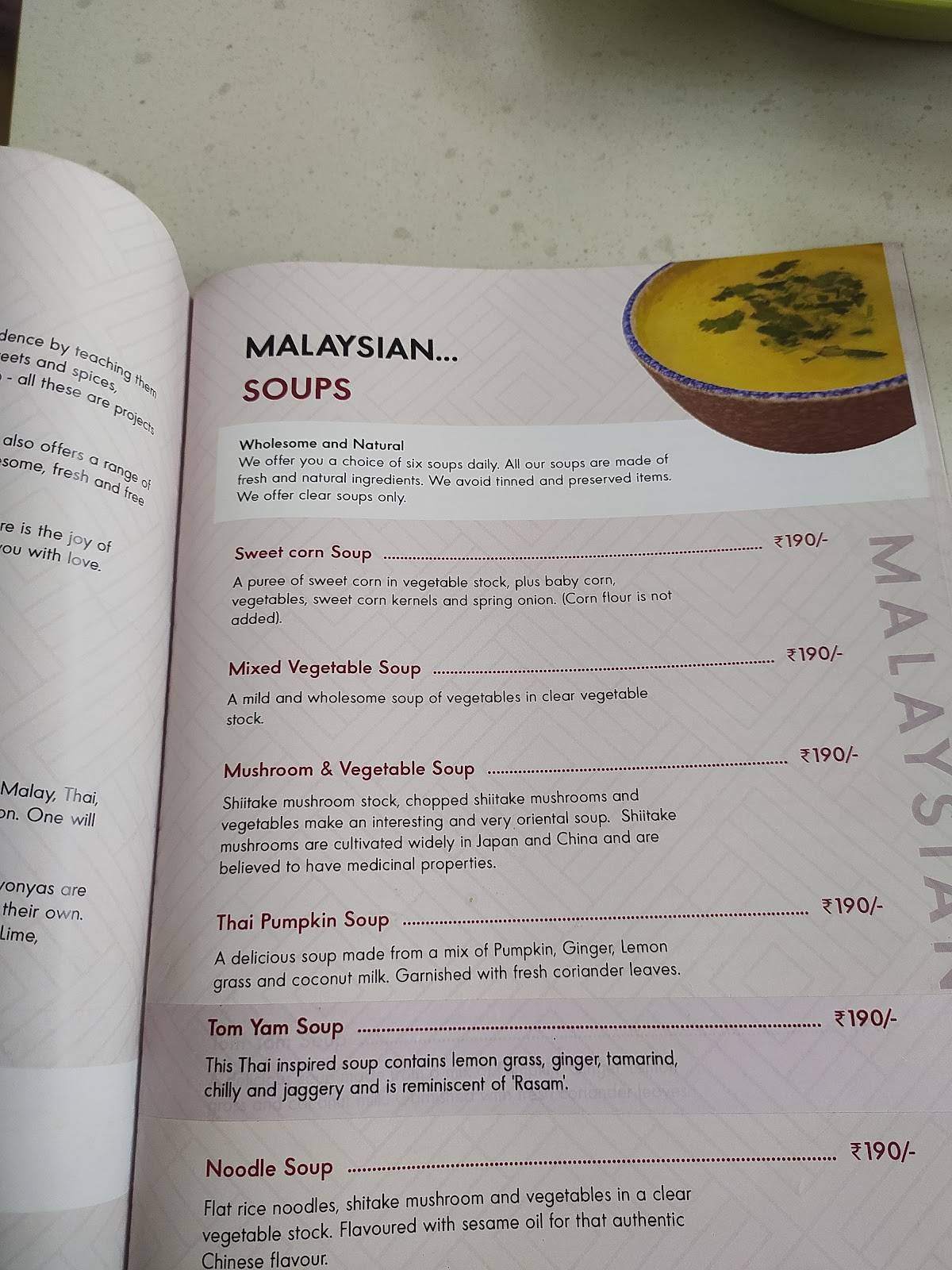 Shivanjali Cafe n Crafts menu