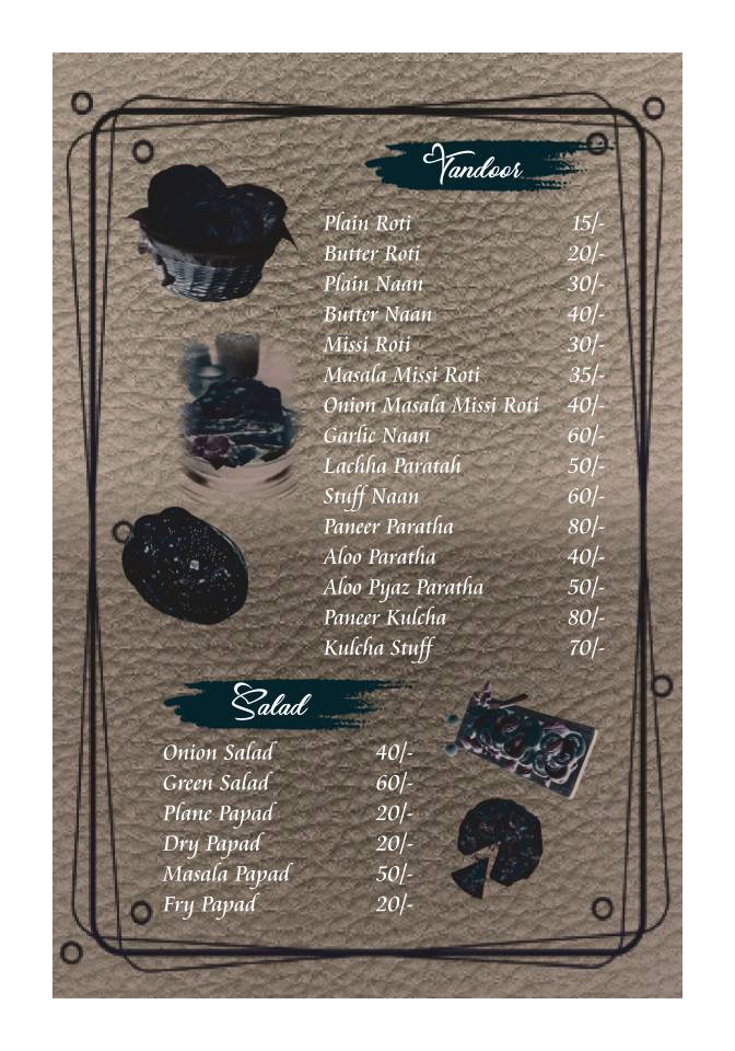 Sky Tree Rooftop Cafe menu