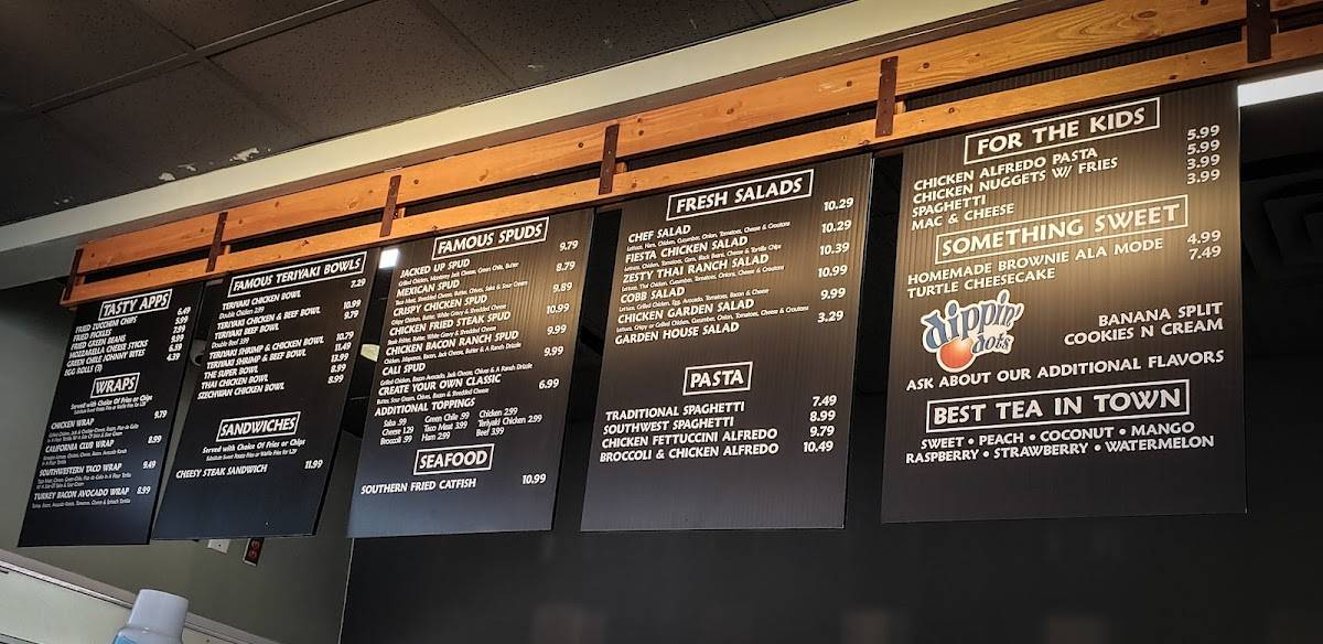Something Different Grill Menu With Prices Menu at Something Different Grill - 50th restaurant, Lubbock