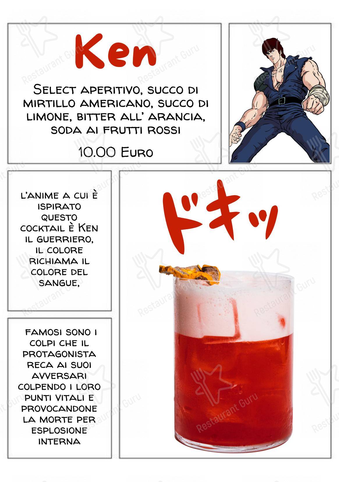 Menu bar per Soqquadro WineBar pub & bar