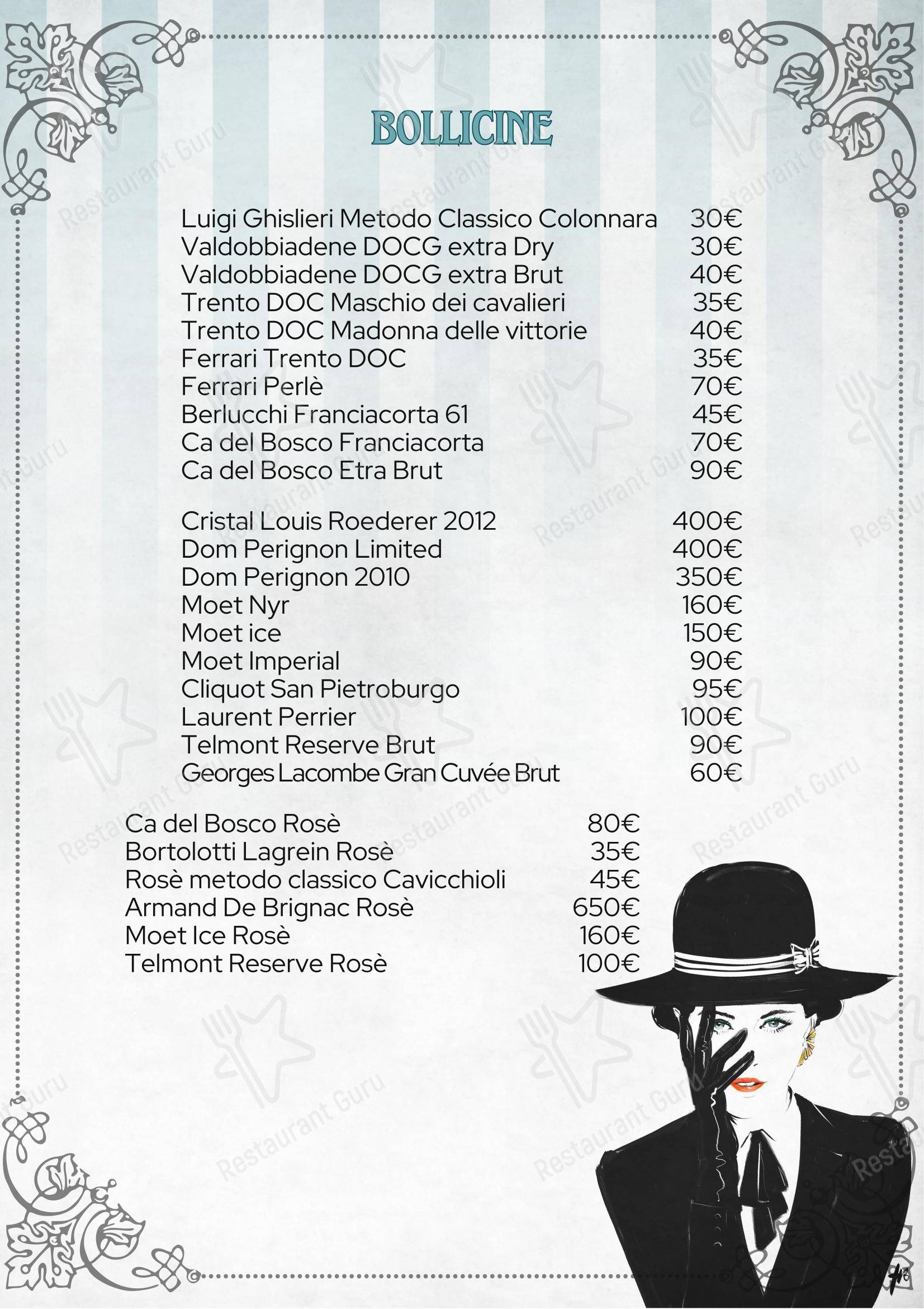 Menu per Soqquadro WineBar pub & bar