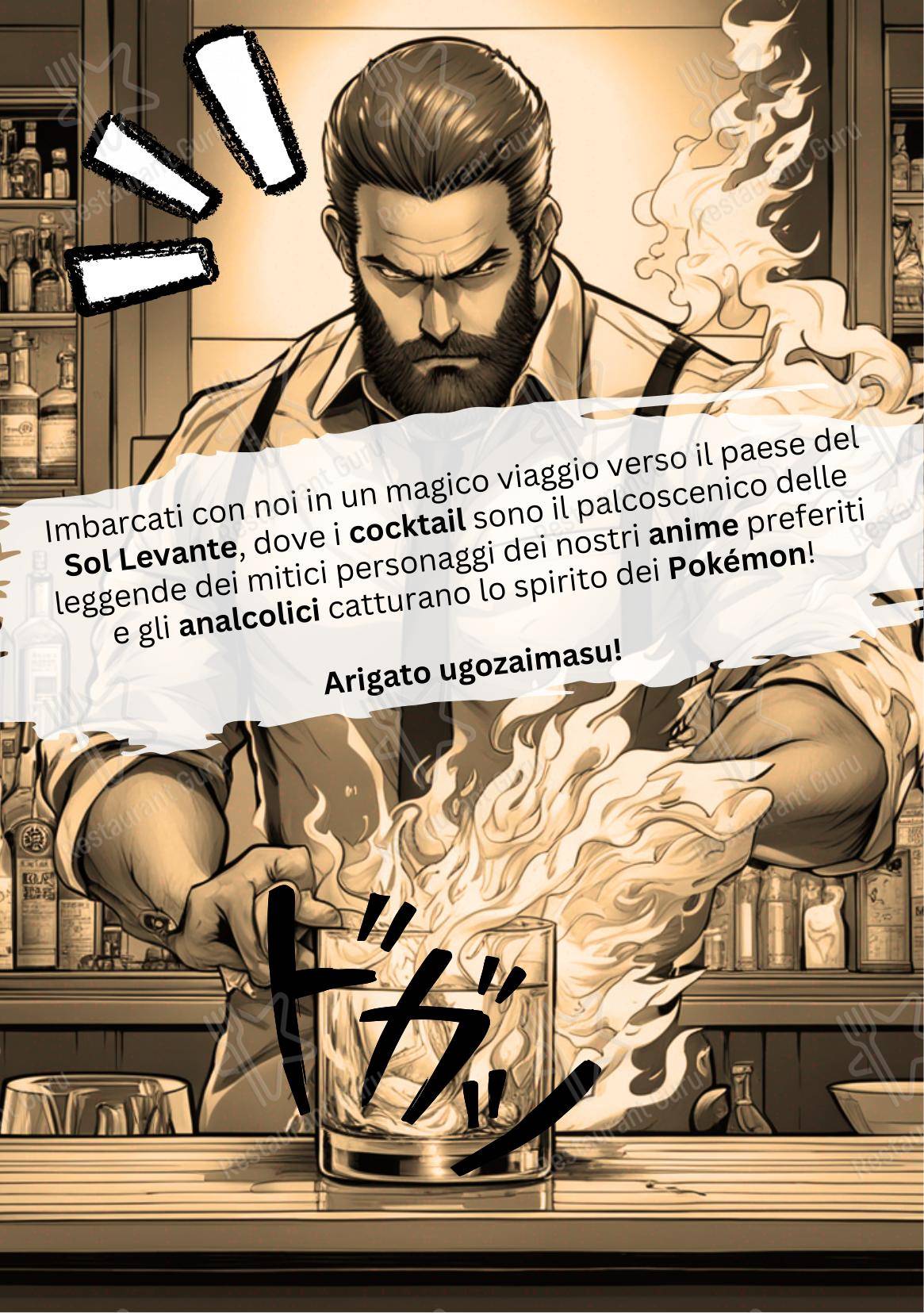 Menu di Soqquadro WineBar - Menu bar