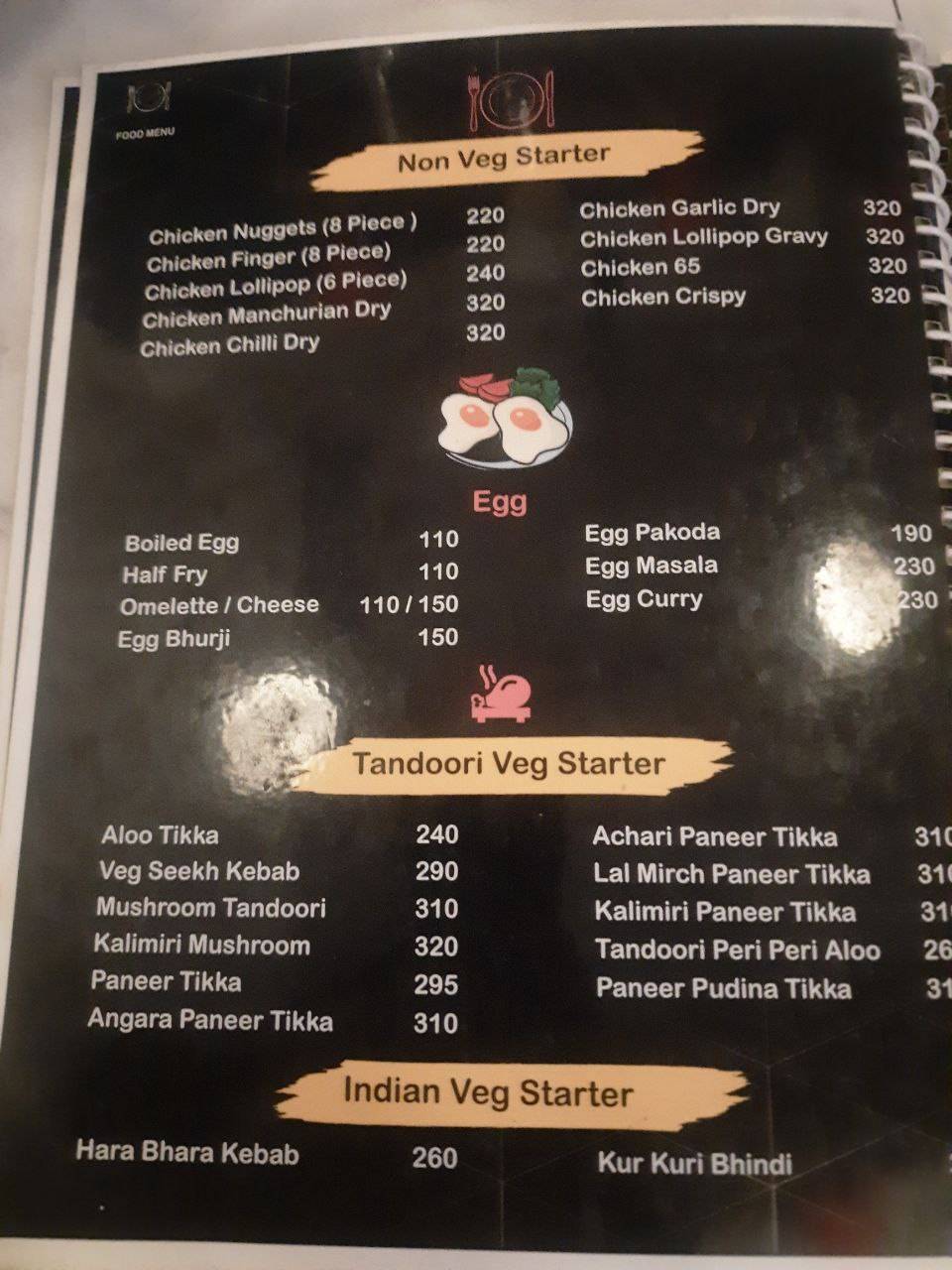 Sosho Kitchen & Bar menu