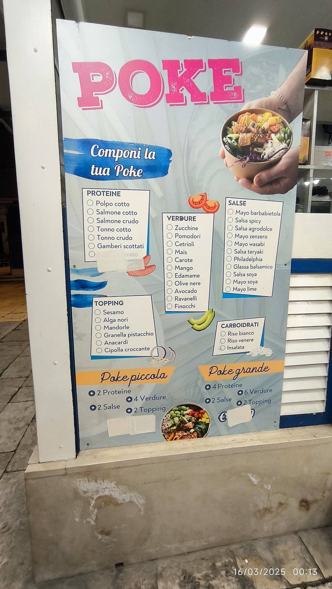 Menu di Sottacqua Fish Bar 