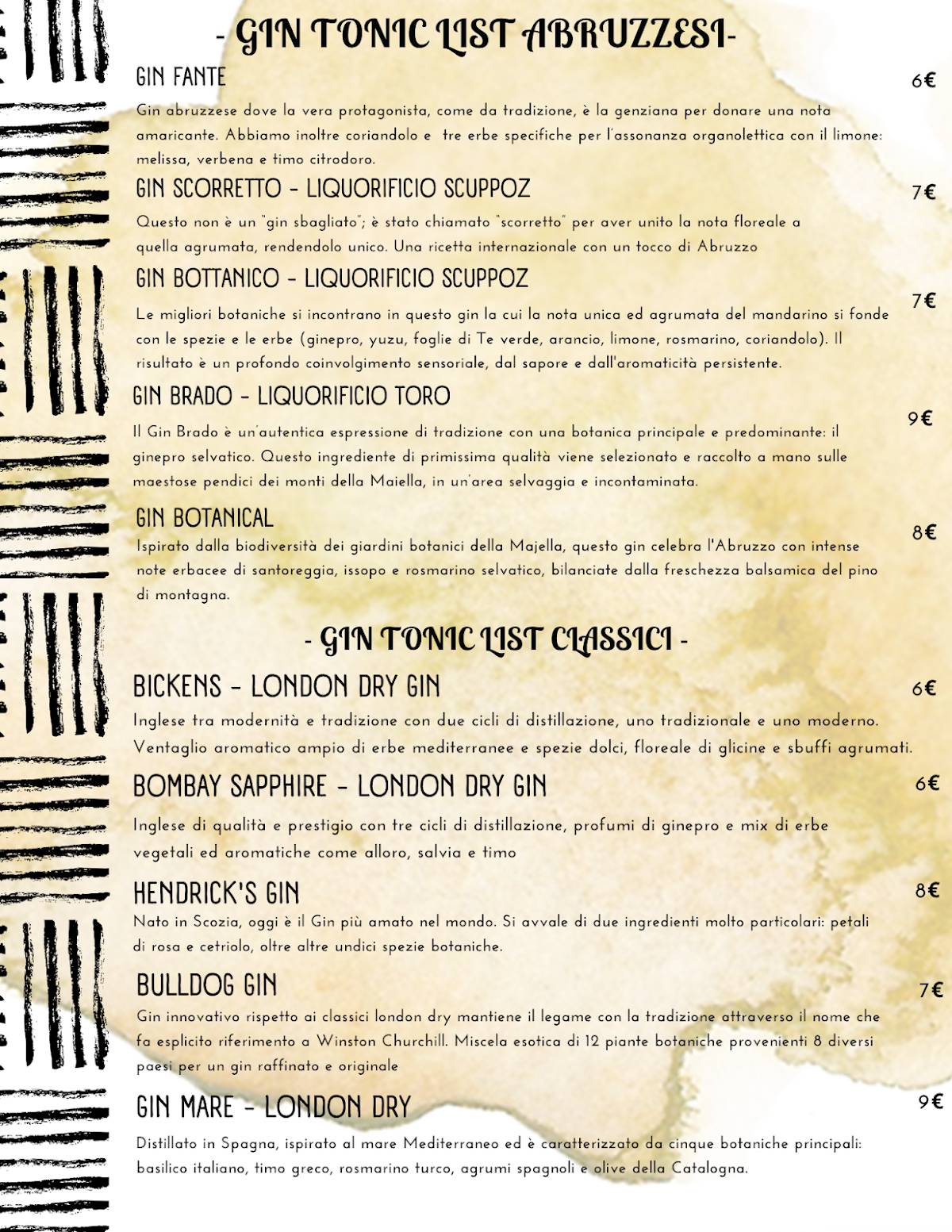 Menu di Sottocasa food 