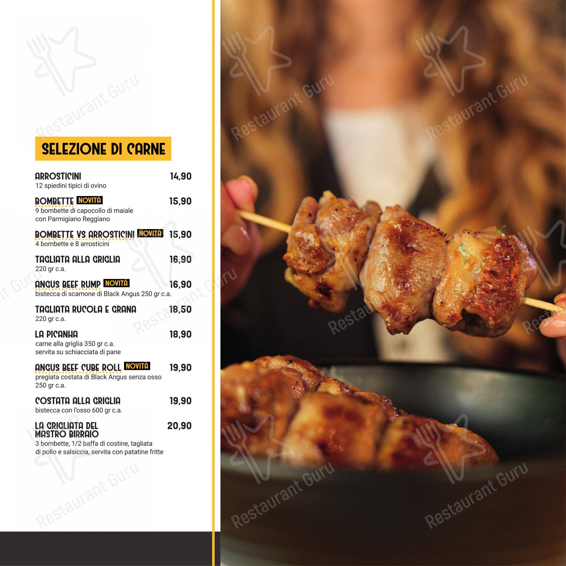 Menu bar per Spiller Verona in Verona