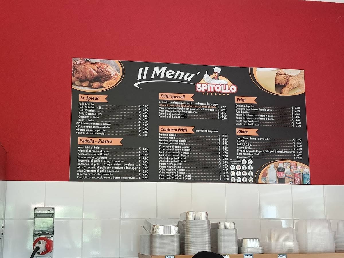 Menu di Spitollo 