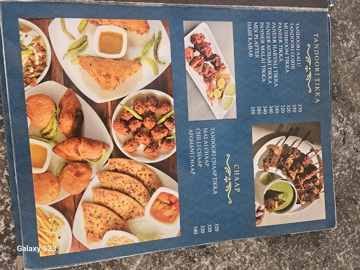 Star highway dhaba menu