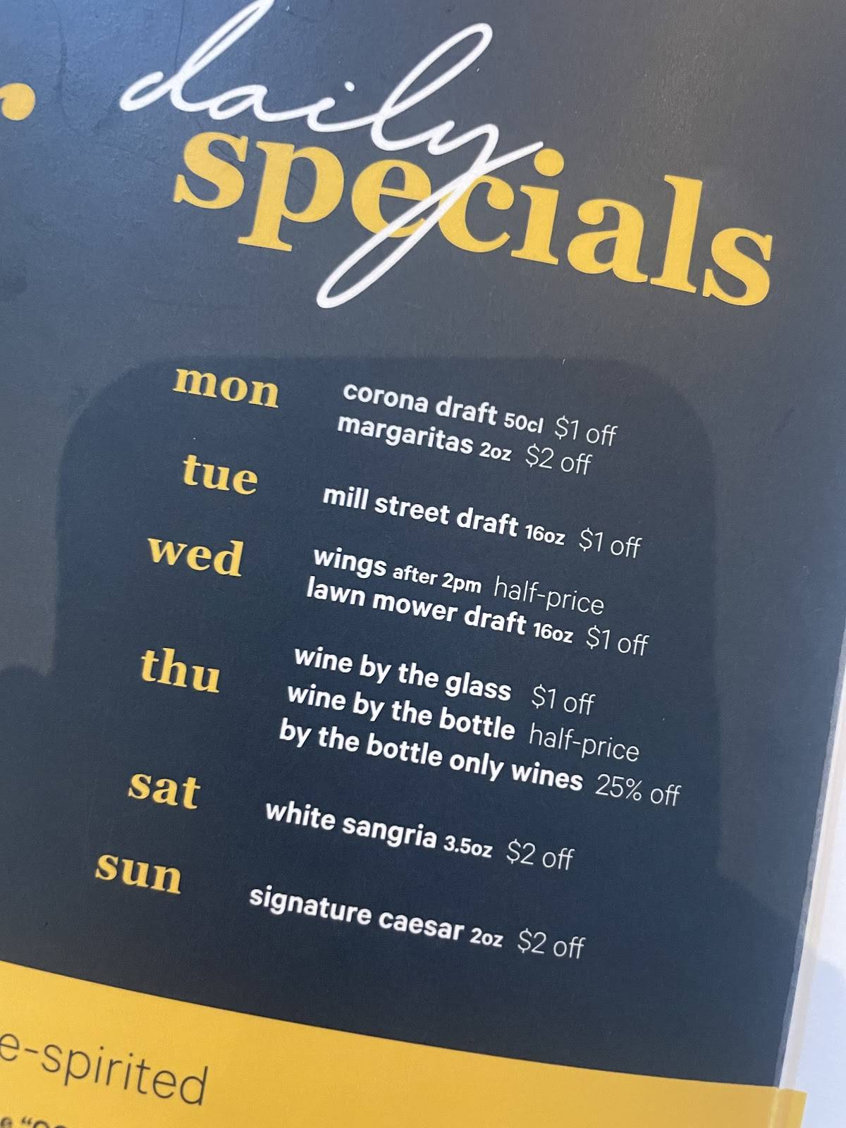 Menu de State & Main