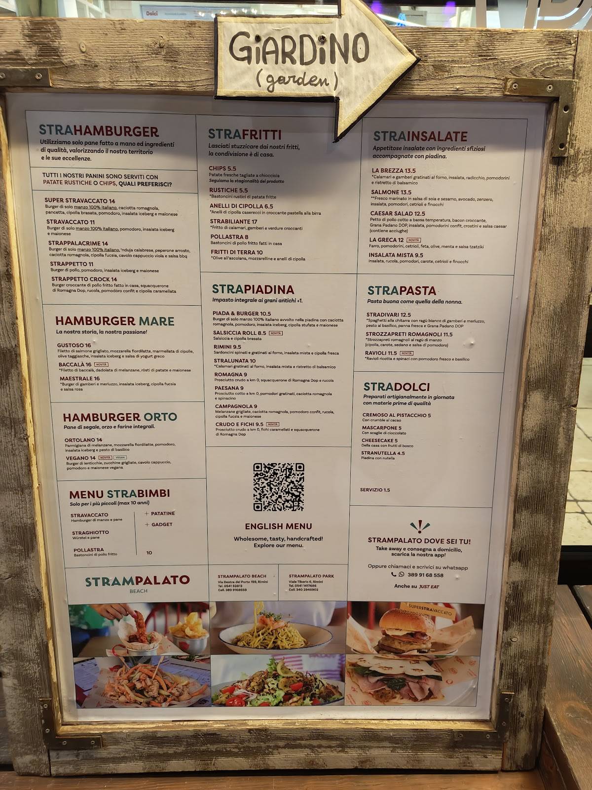 Menu di Strampalato Beach 