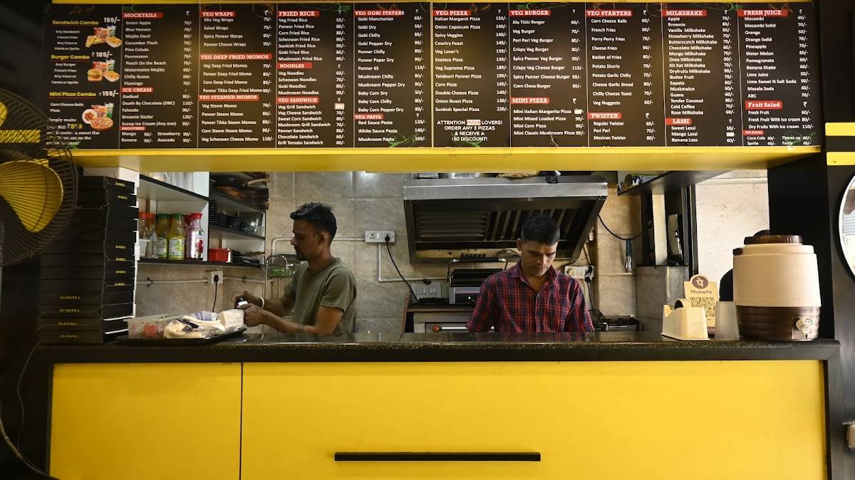 Sunkish Cafe menu