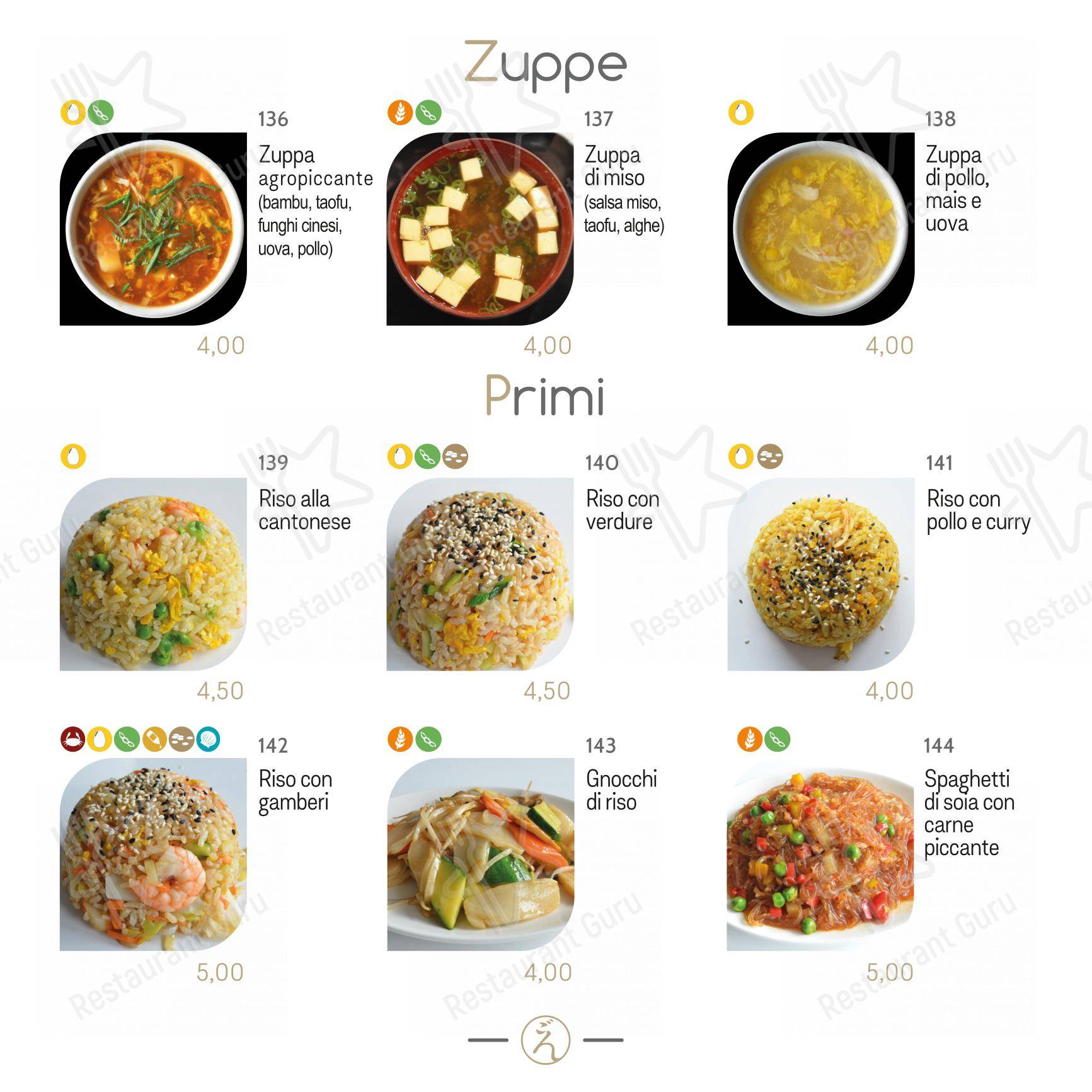 Menu di Ristorante Nest Sushi Wok - Menu
