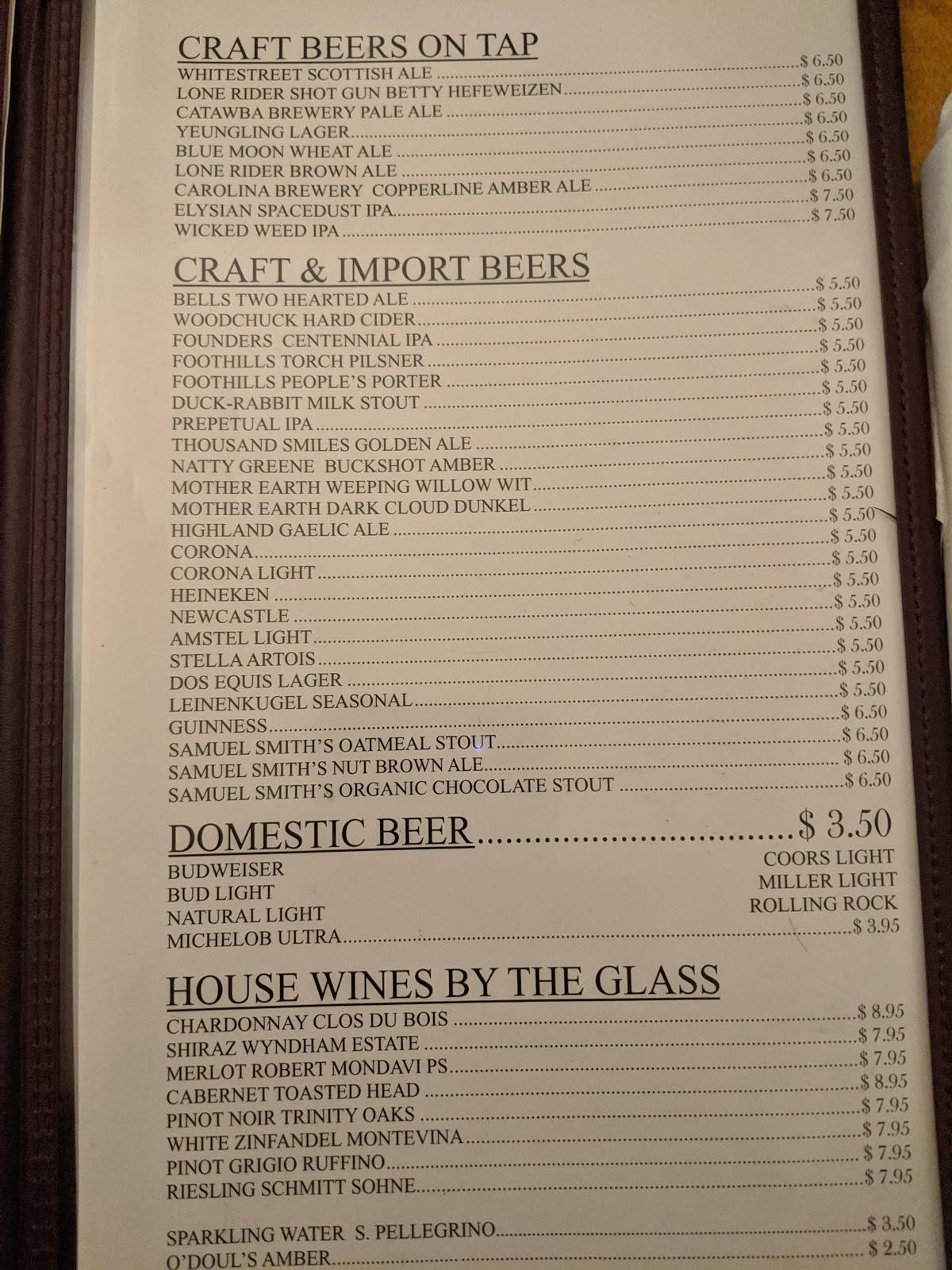 Swansboro Restaurants - awipwru