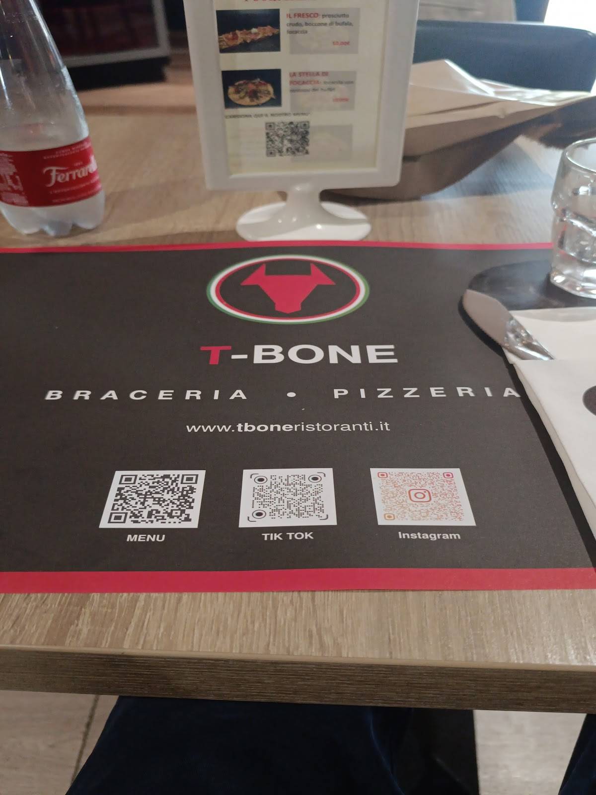 Menu di T-Bone 