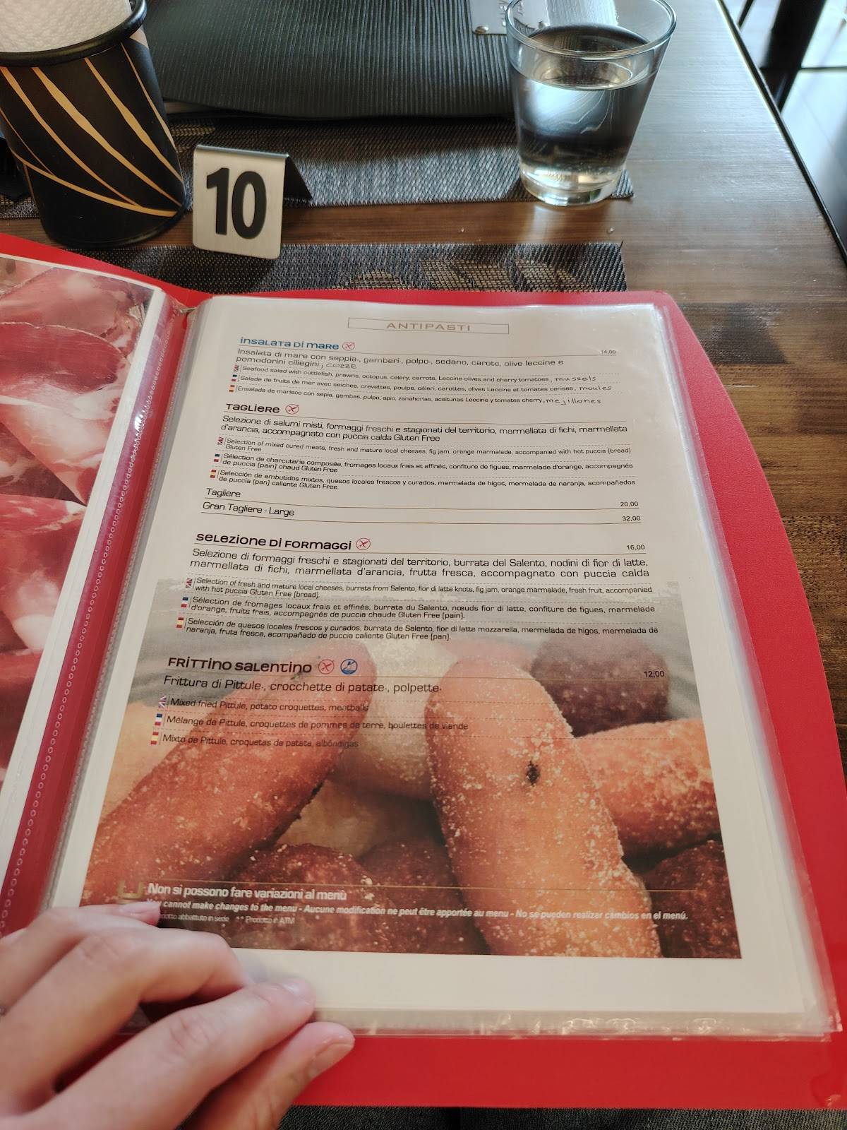Menu di TAULA 