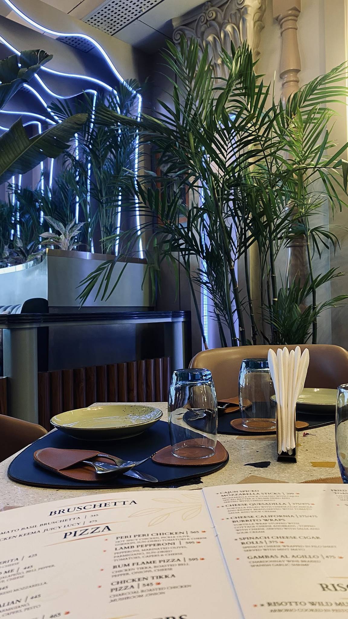 THRICE Restaurant Craft Cocktail Lounge menu