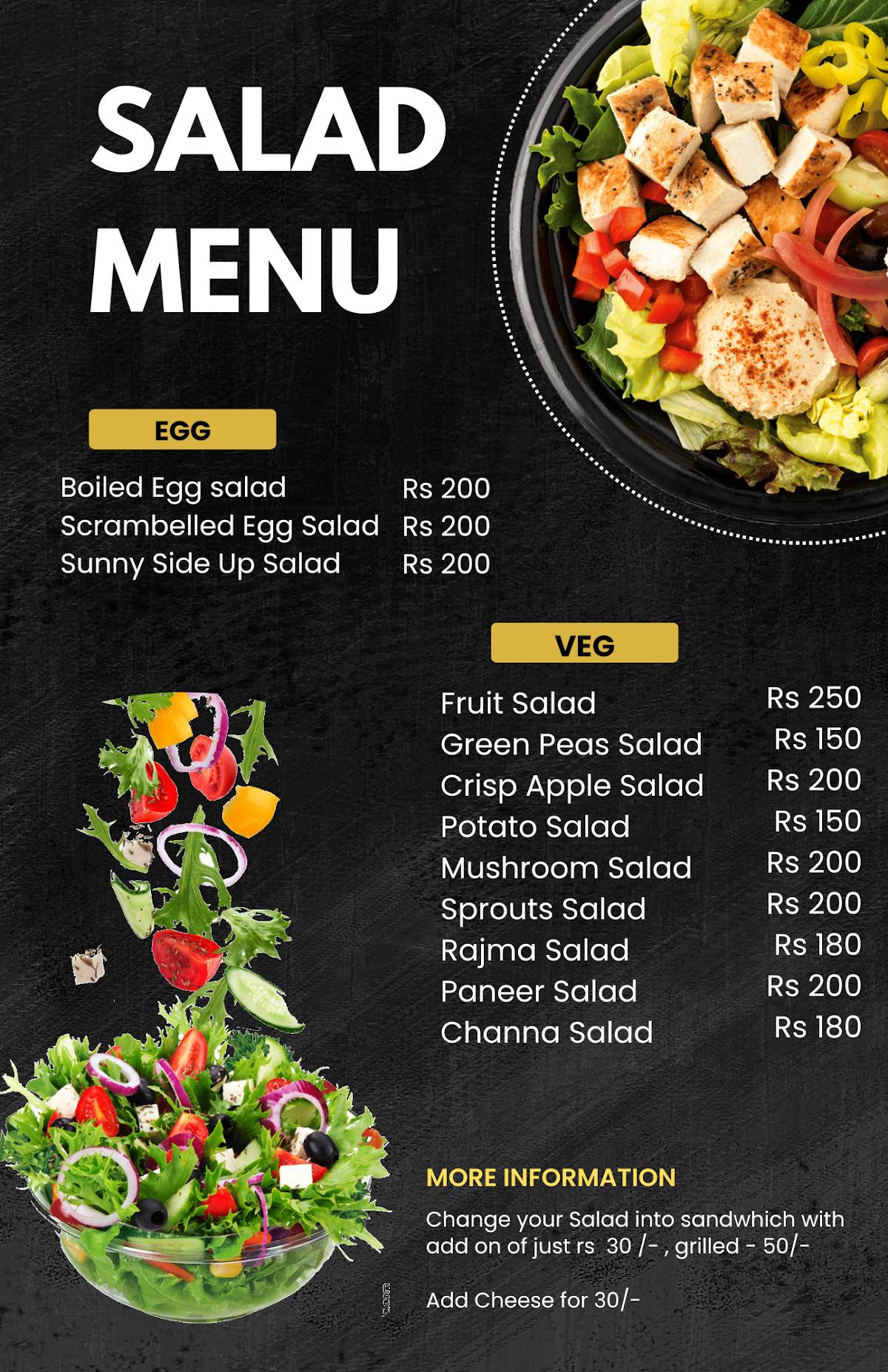 TN37 Southern Cafe menu