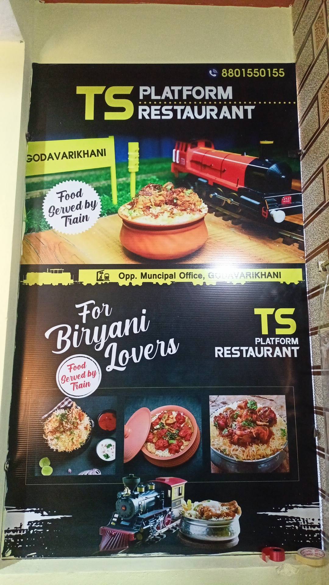 TS Platform Robots Restaurant - Godavarikhani City menu