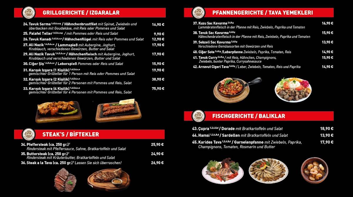 tava restaurant und cafe essen fotos