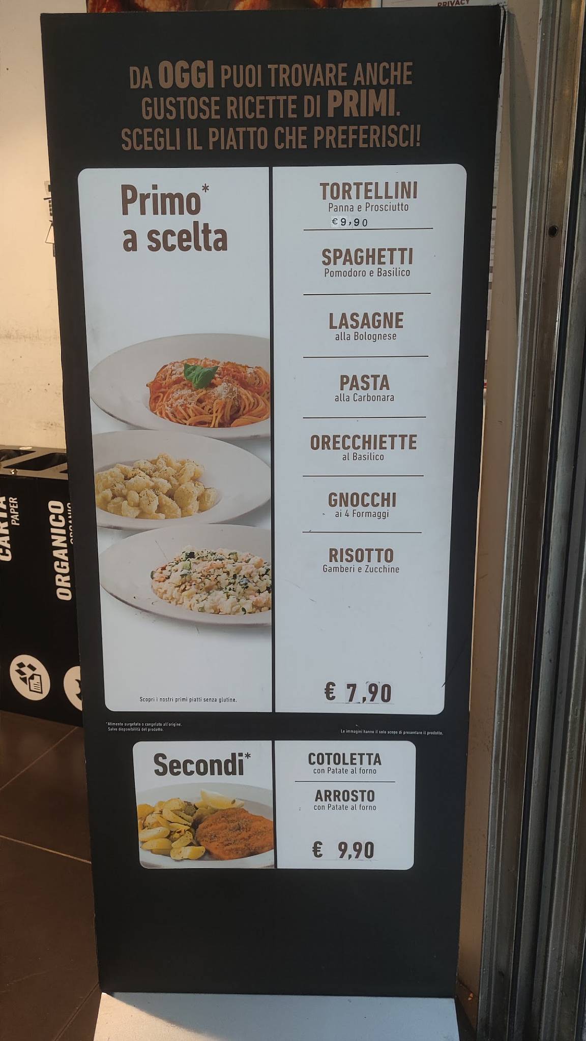 Menu di Tentazioni Cafè 