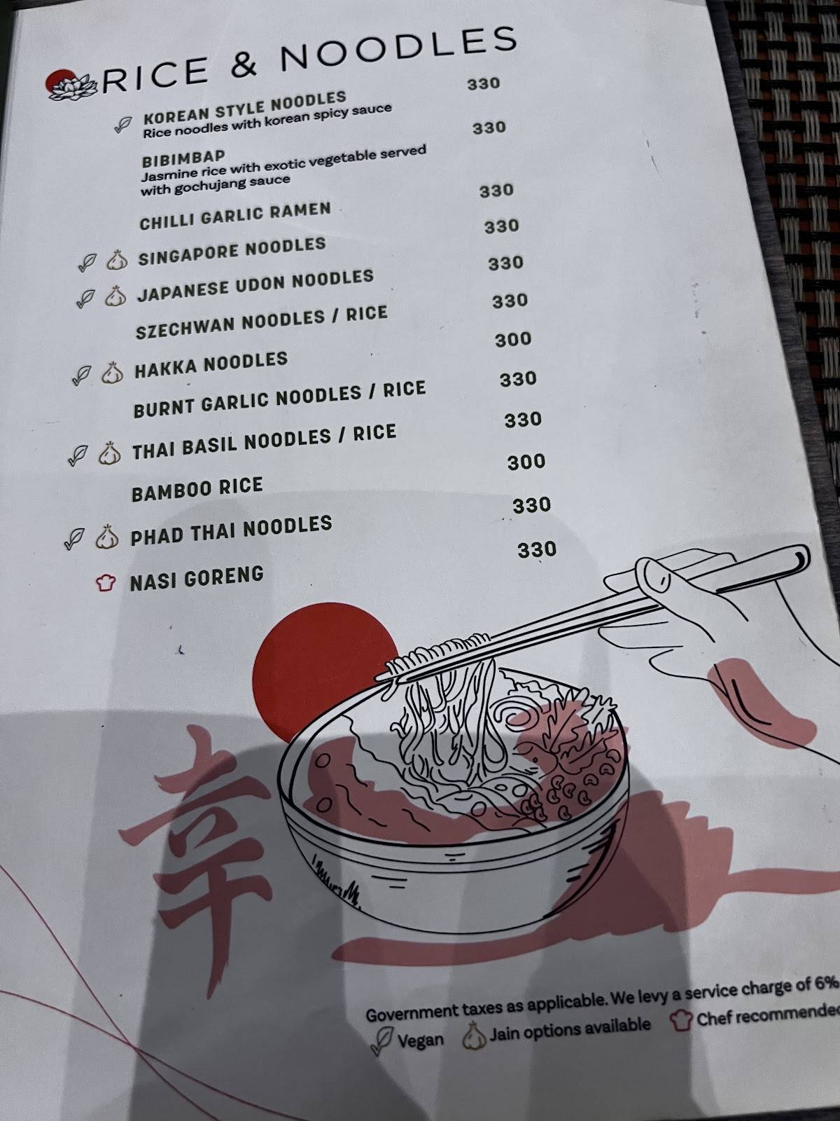 The Asian Curry House menu