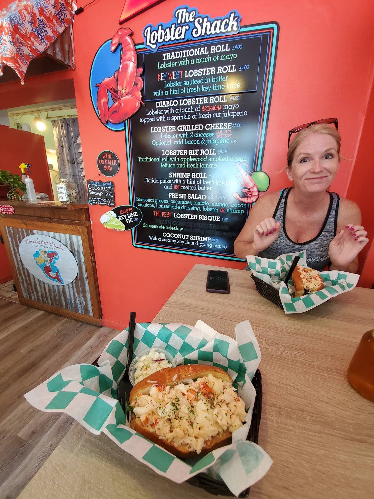 Menu at Lobster Shack Key West restaurant, Key West, 507 South St