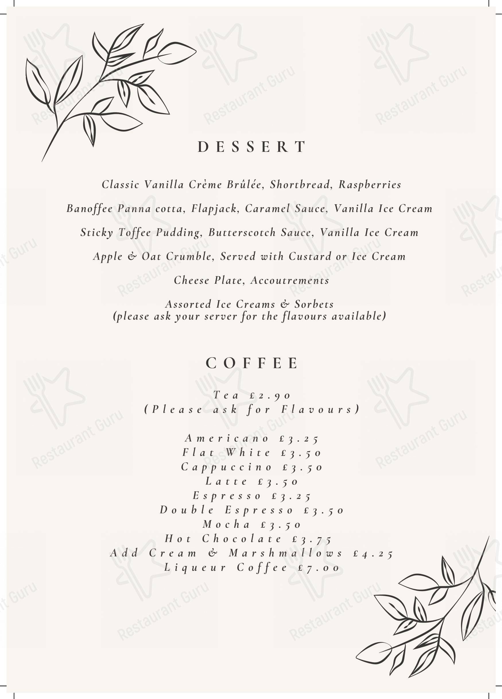Menu At The Office Bar Restaurant Southport menu-at-the-office-bar-restaurant-southport