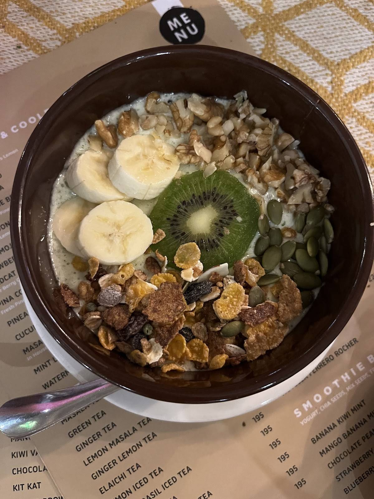 The Peddler’s Cafe menu