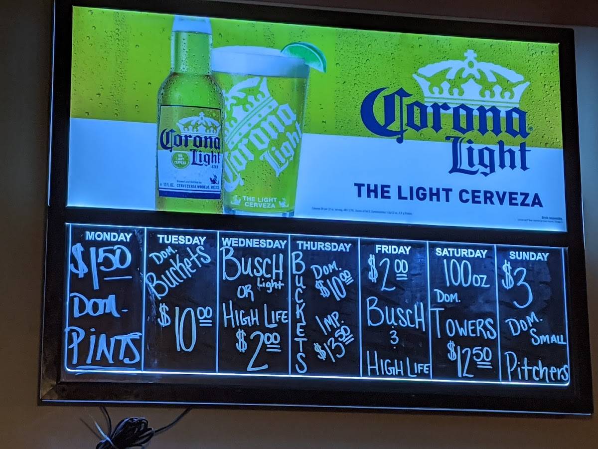 Menu at The Pickle steakhouse, Markle