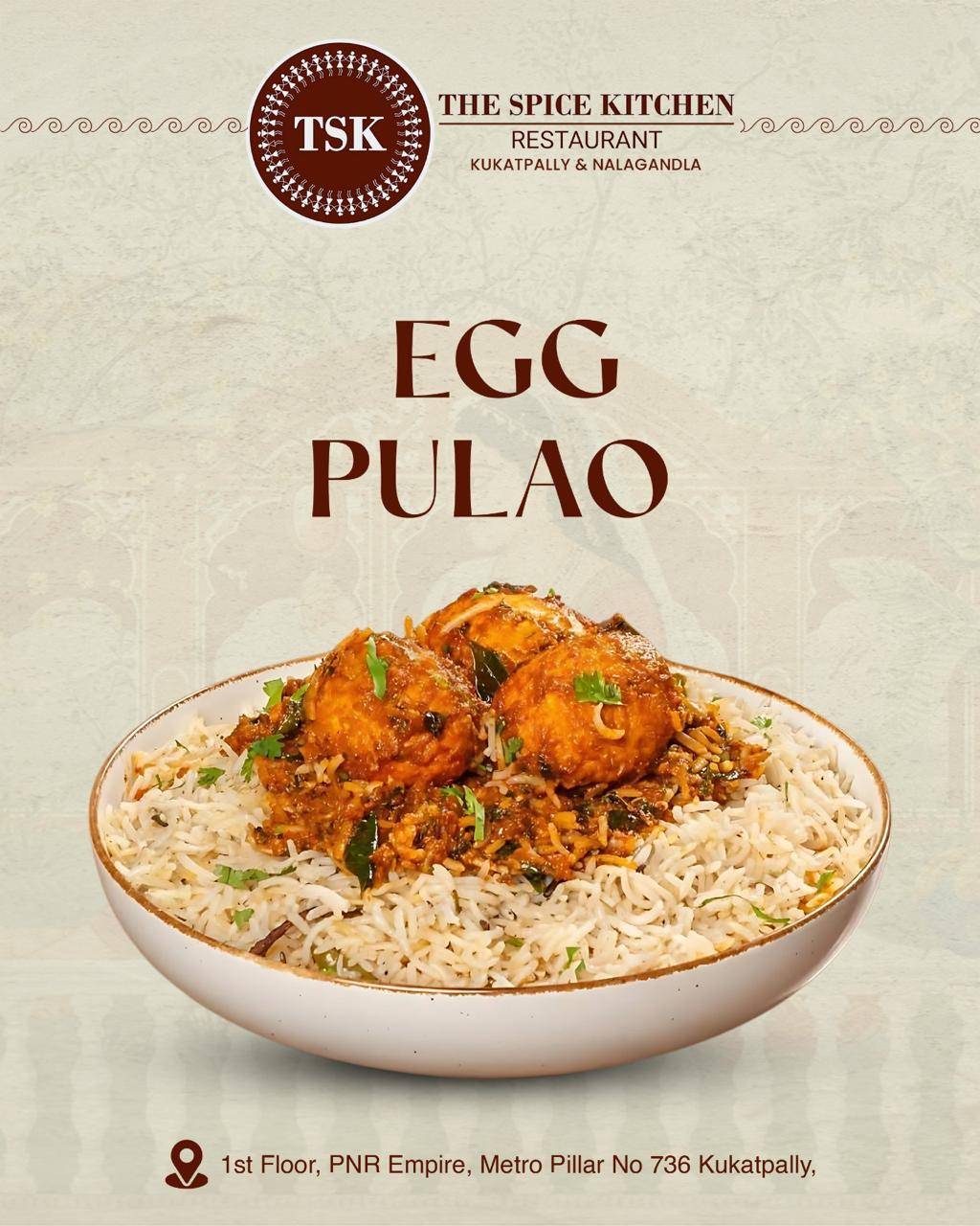 The Spice Kitchen By TSK menu