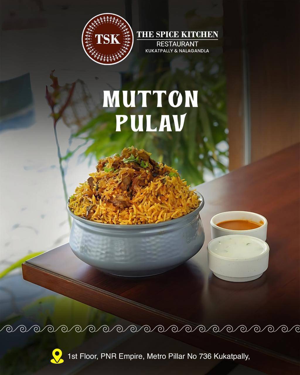 The Spice Kitchen By TSK menu