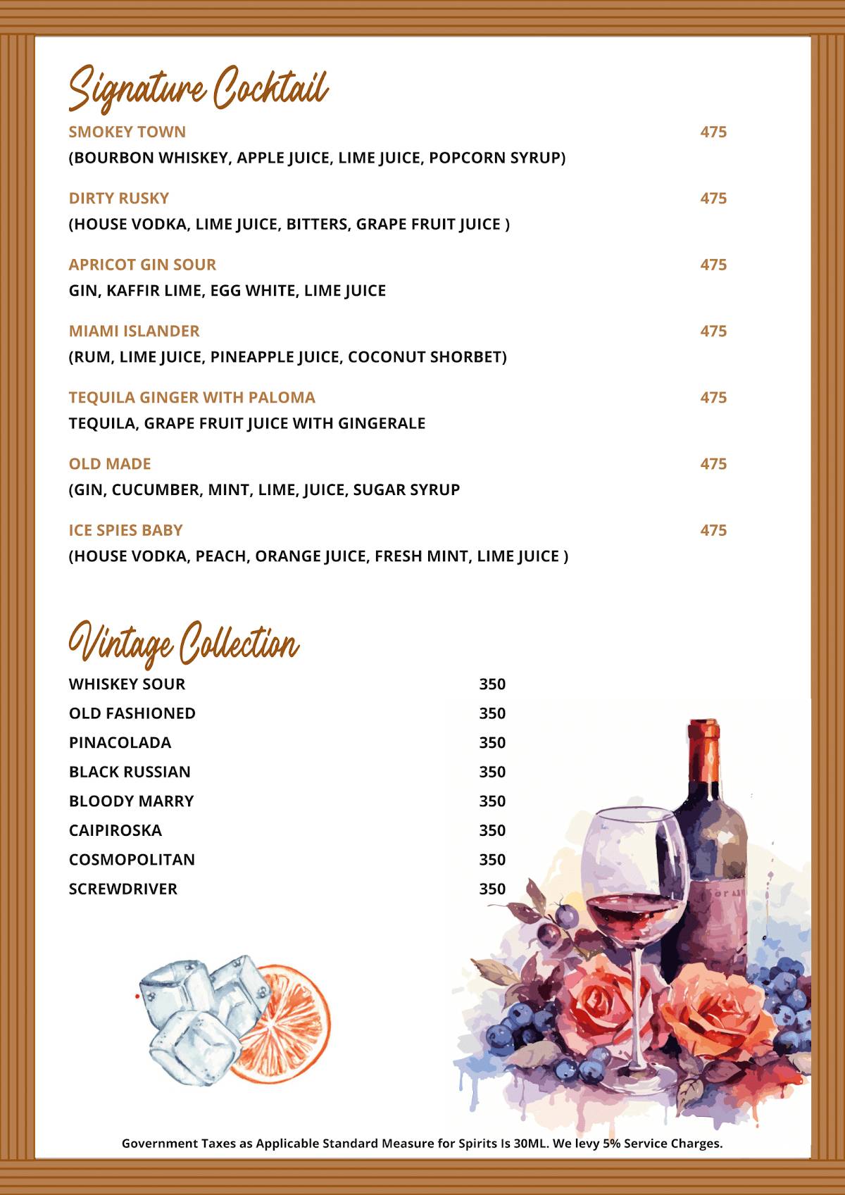 Themis Barbecue House, Ambala menu
