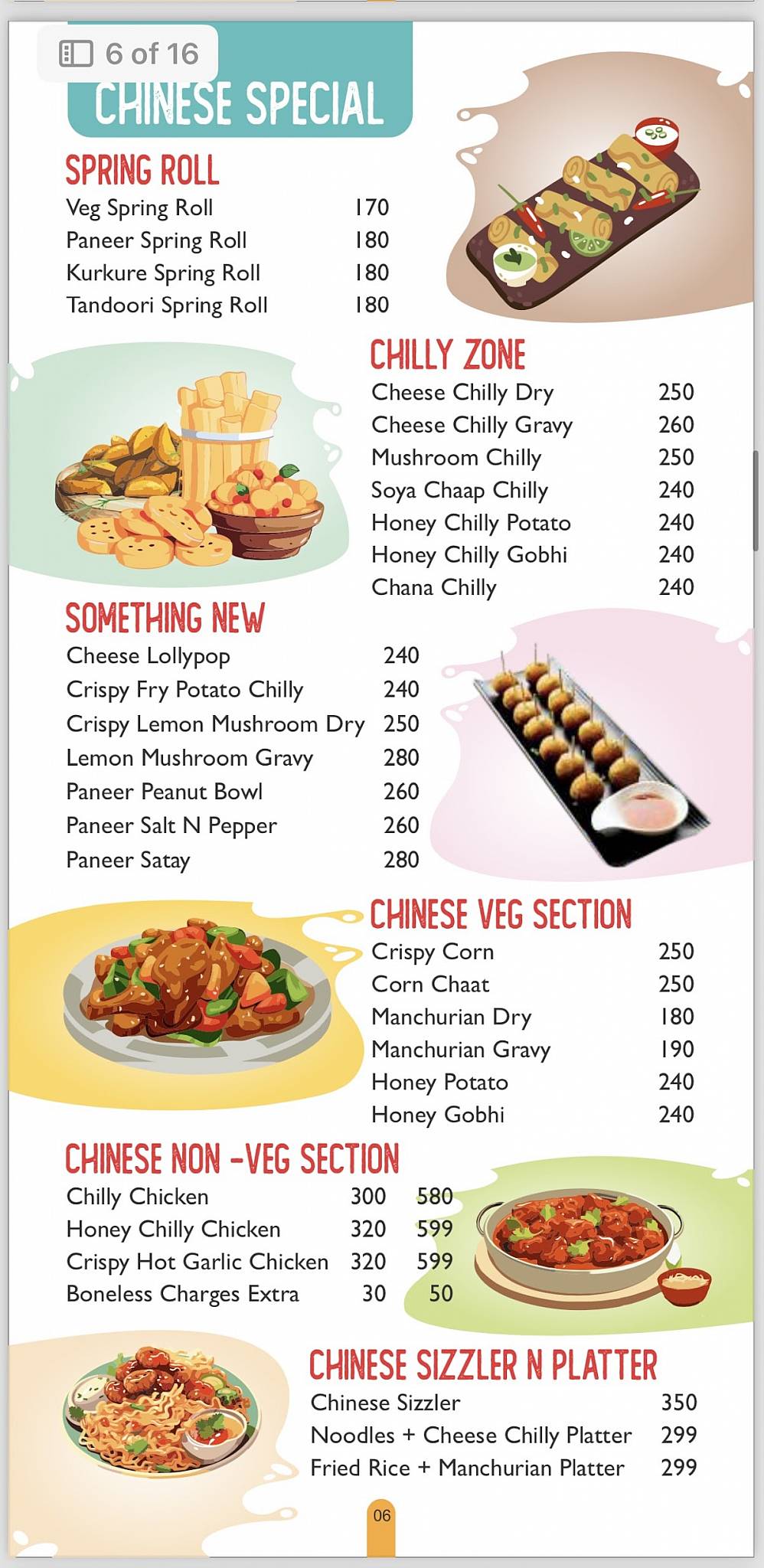 Tikka Express menu