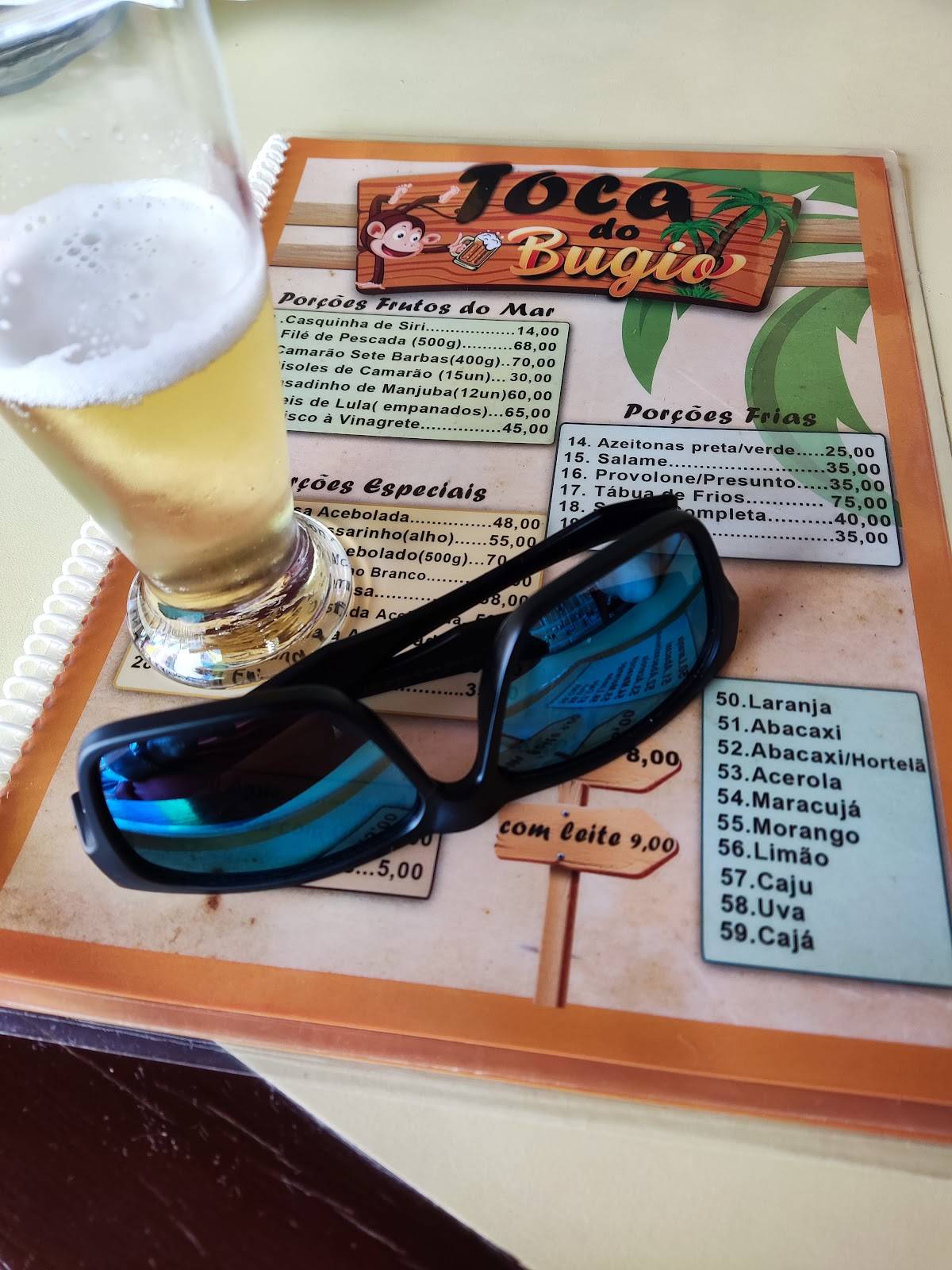 Toca Do Bugio Restaurante cardápio