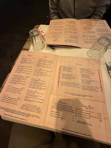 Menu di Tonnarello San Pietro 