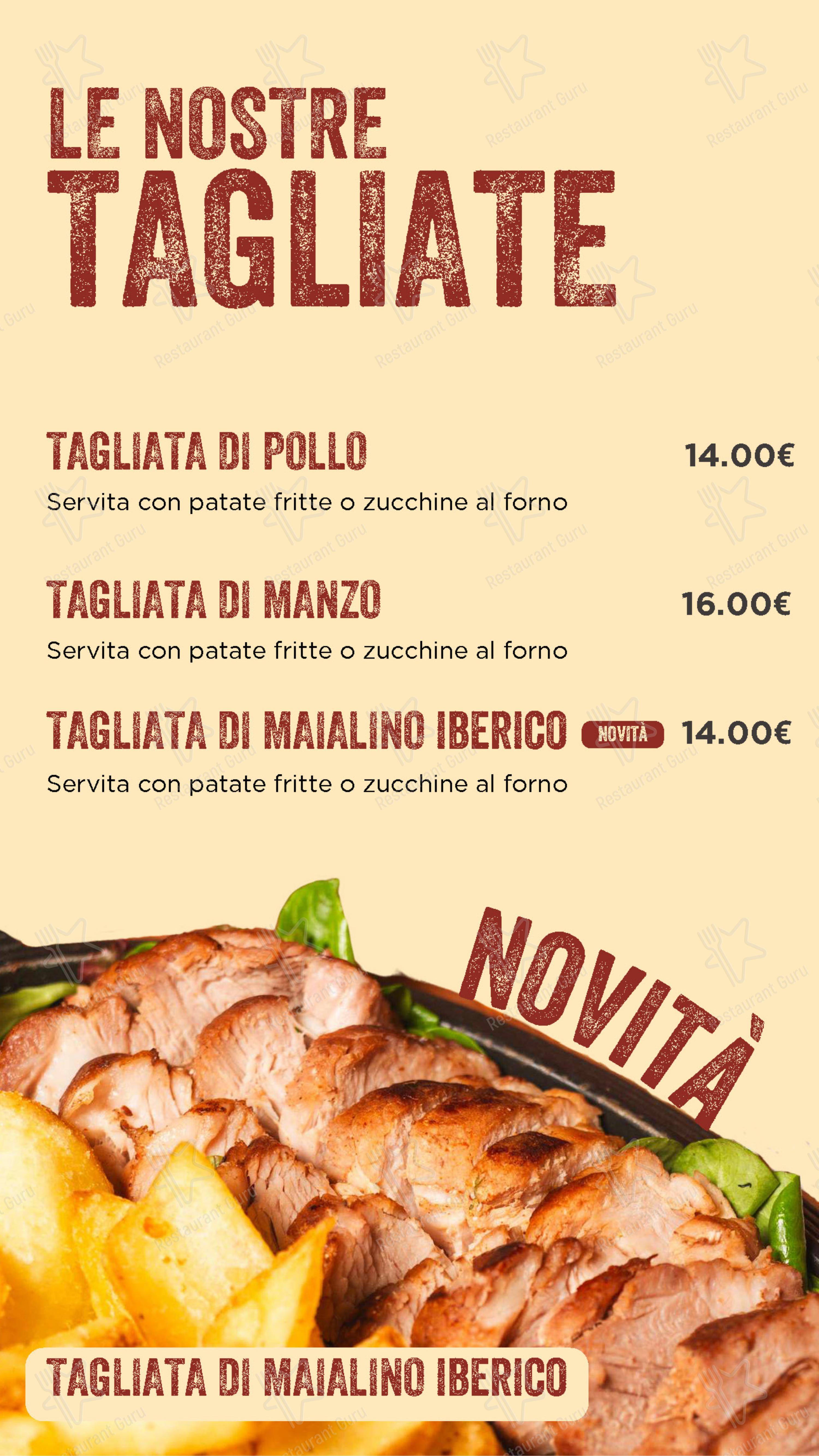 Menu per Tramvai in Modena