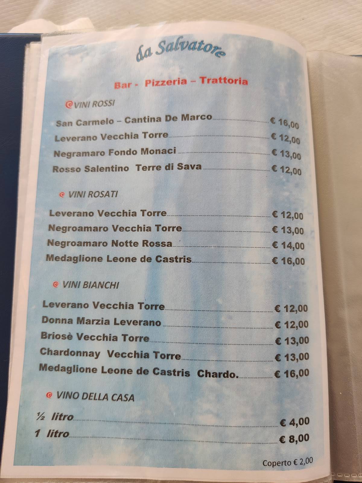 ristorante trattoria da salvatore foto