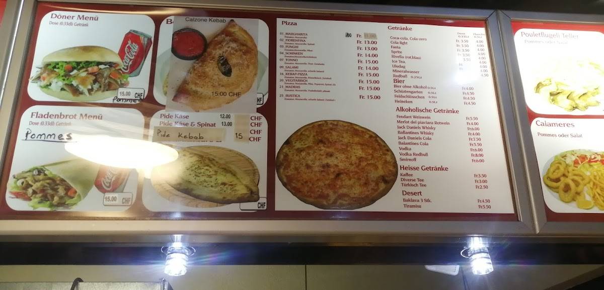Menu di Kebab Treffpunkt 