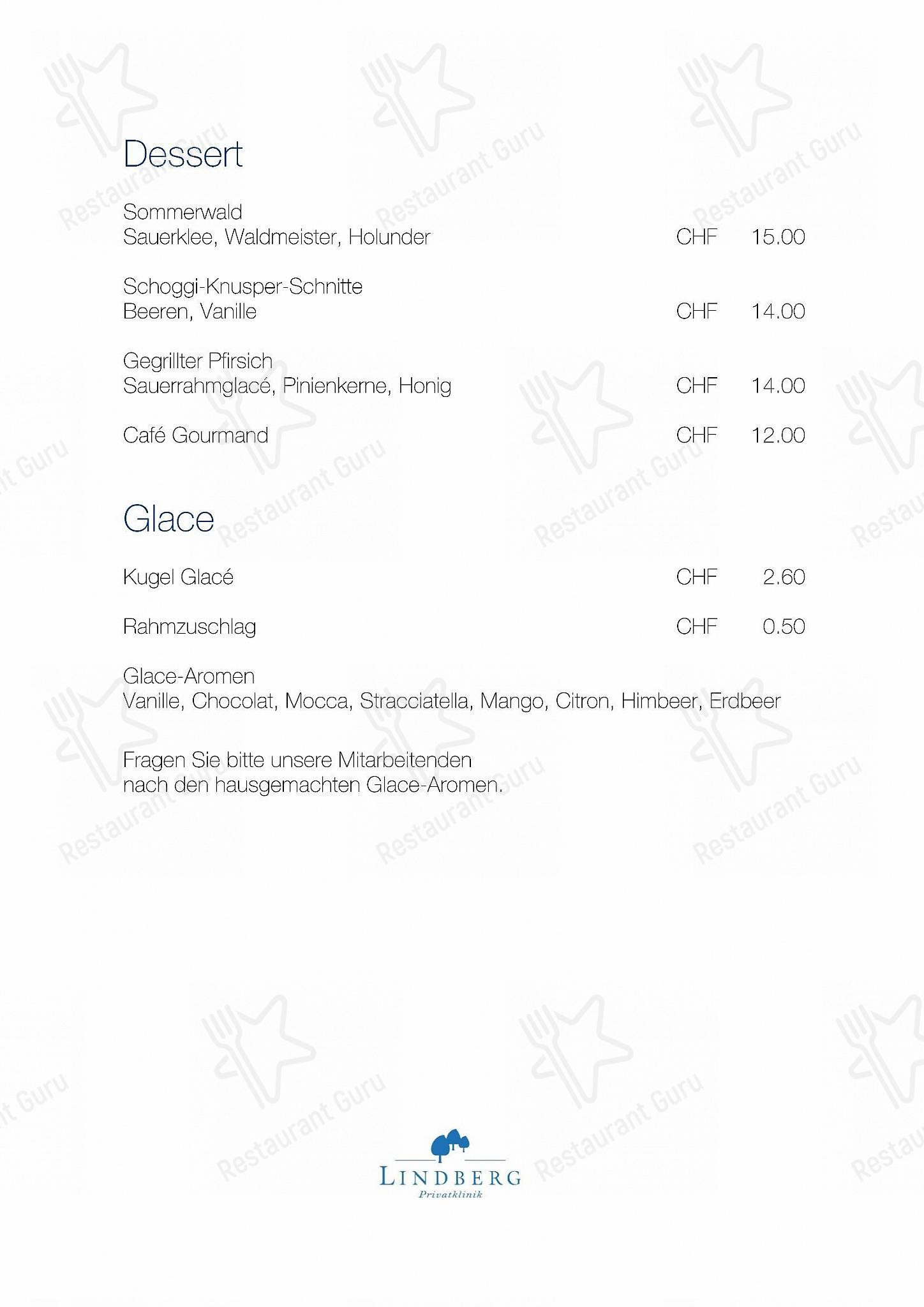 Menu per Trois Tilleuls ristorante