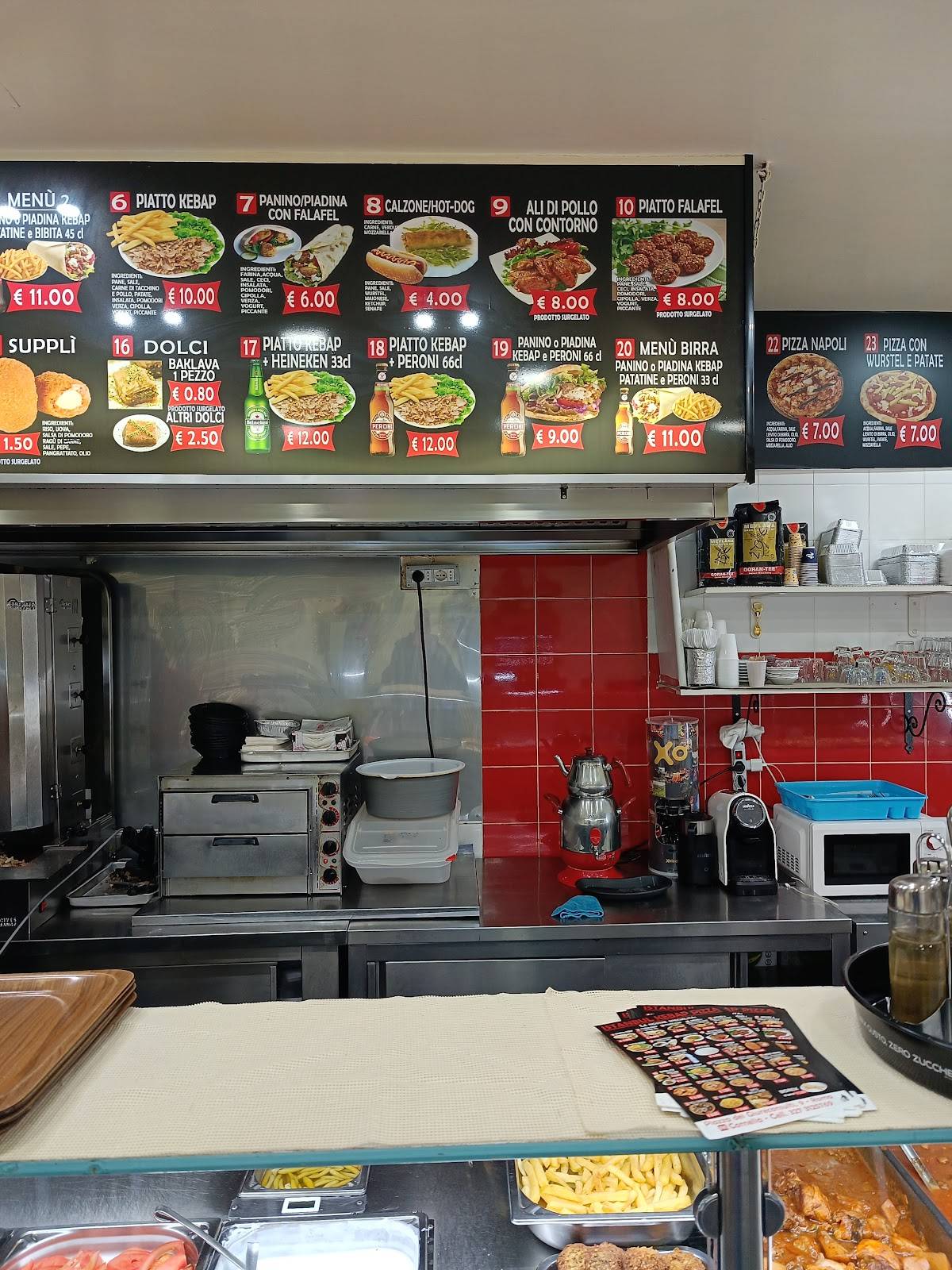 Menu di Turkish Kebab and Pizza 
