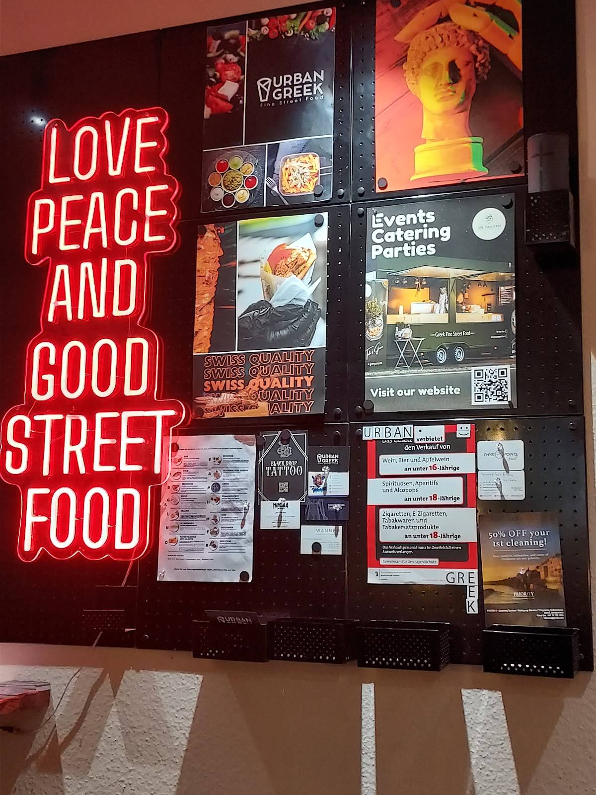 Menu di URBAN GREEK 