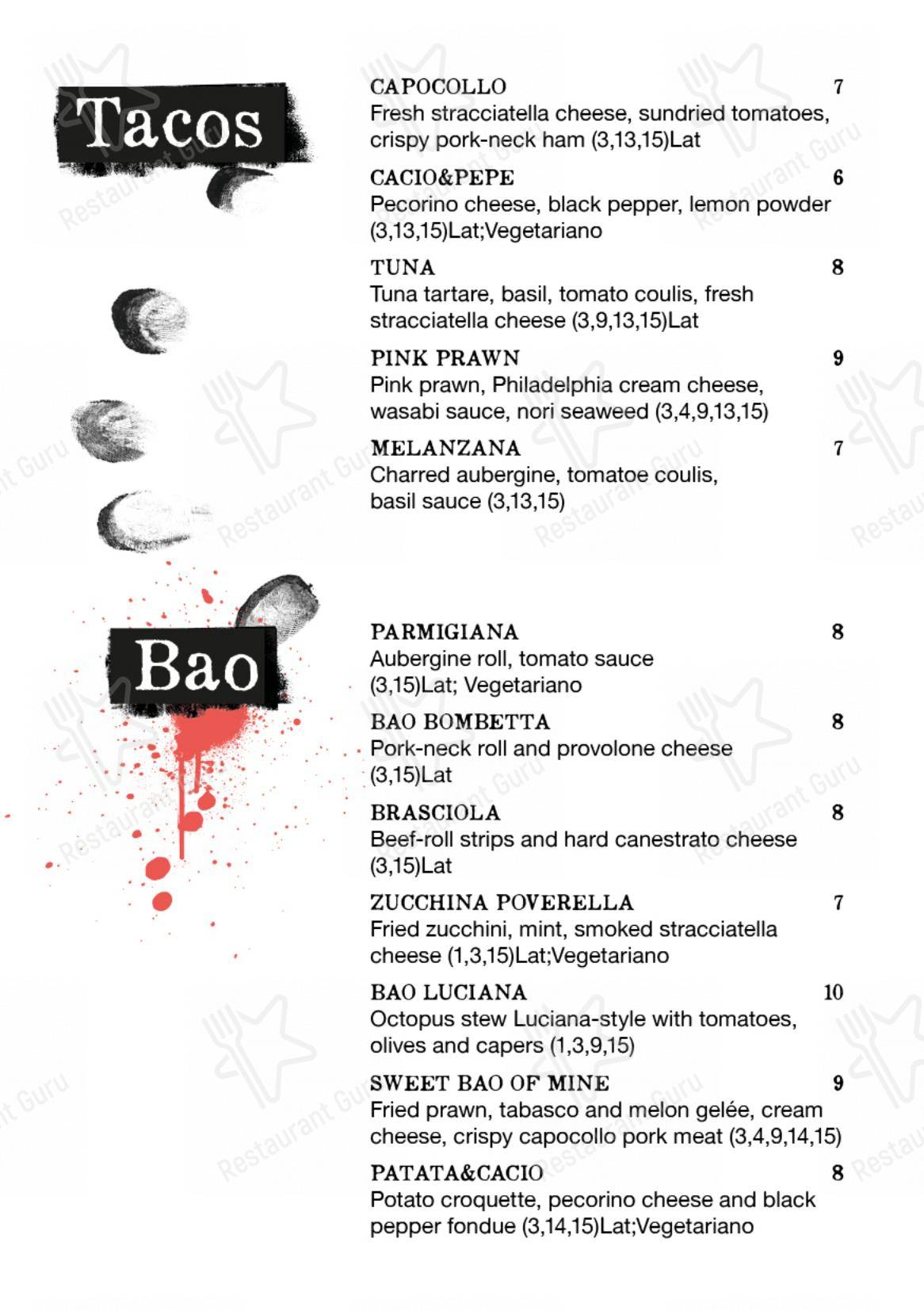 Urban - L'Assassineria Urbana in Bari - Основное меню