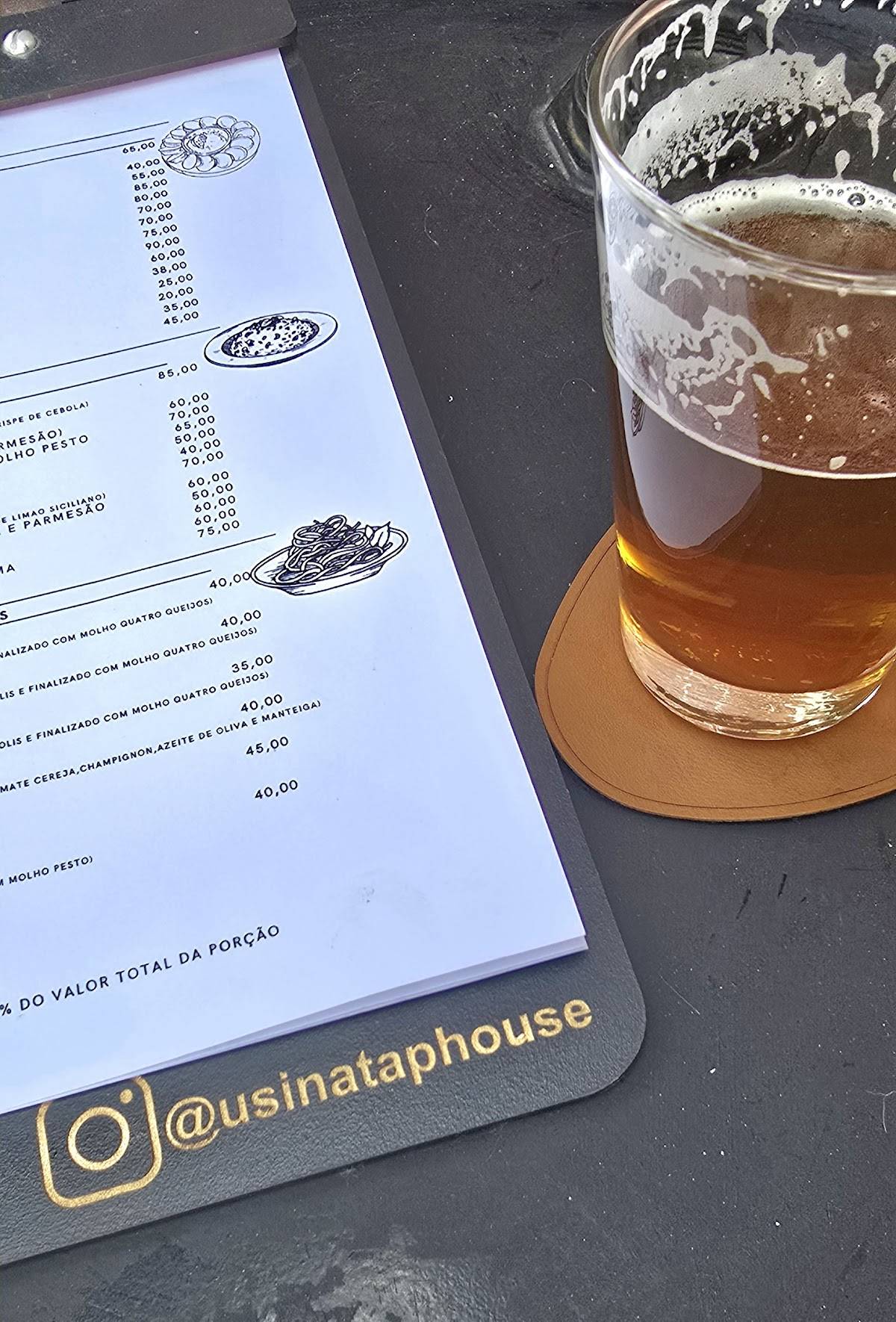 Usina Tap House cardápio