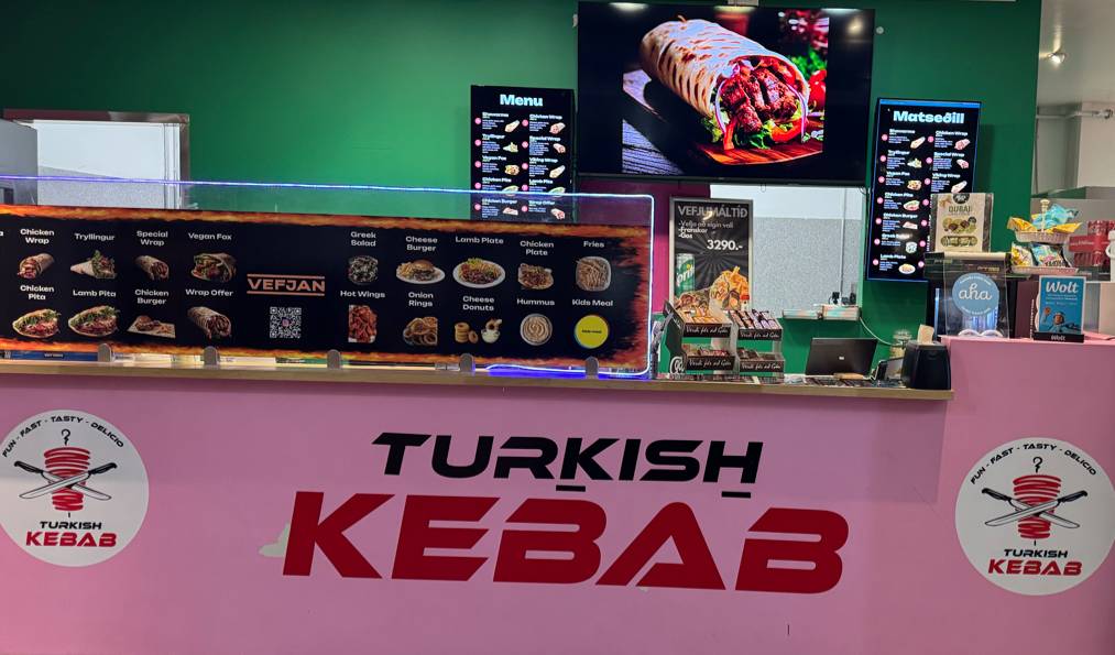 Menu de Vefjan (turkish kebab)