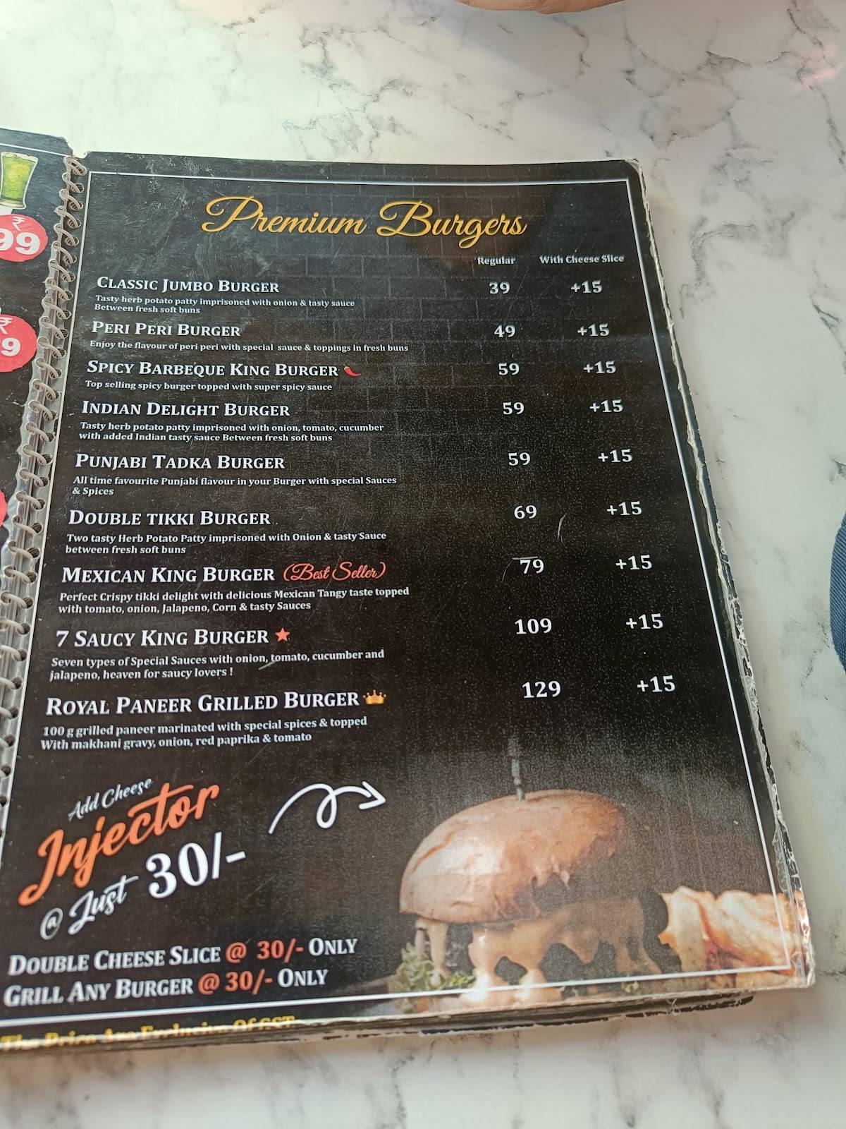 Zorko Vikasnagar menu